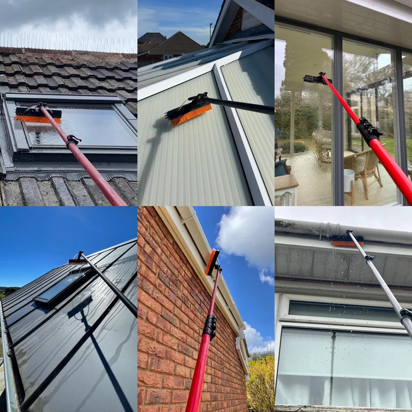 Reach cleaning and softwash work by HIGHVAC